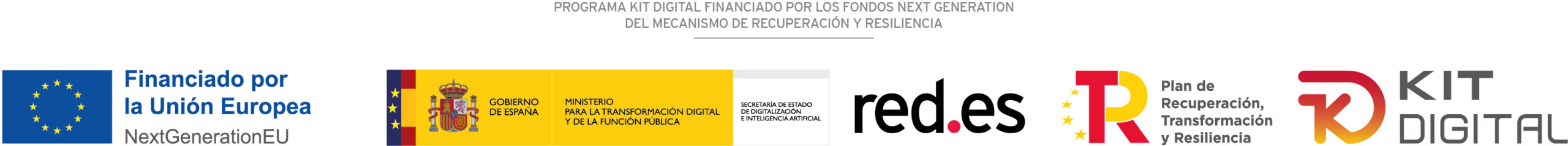 Logotipos del programa Kit Digital de España